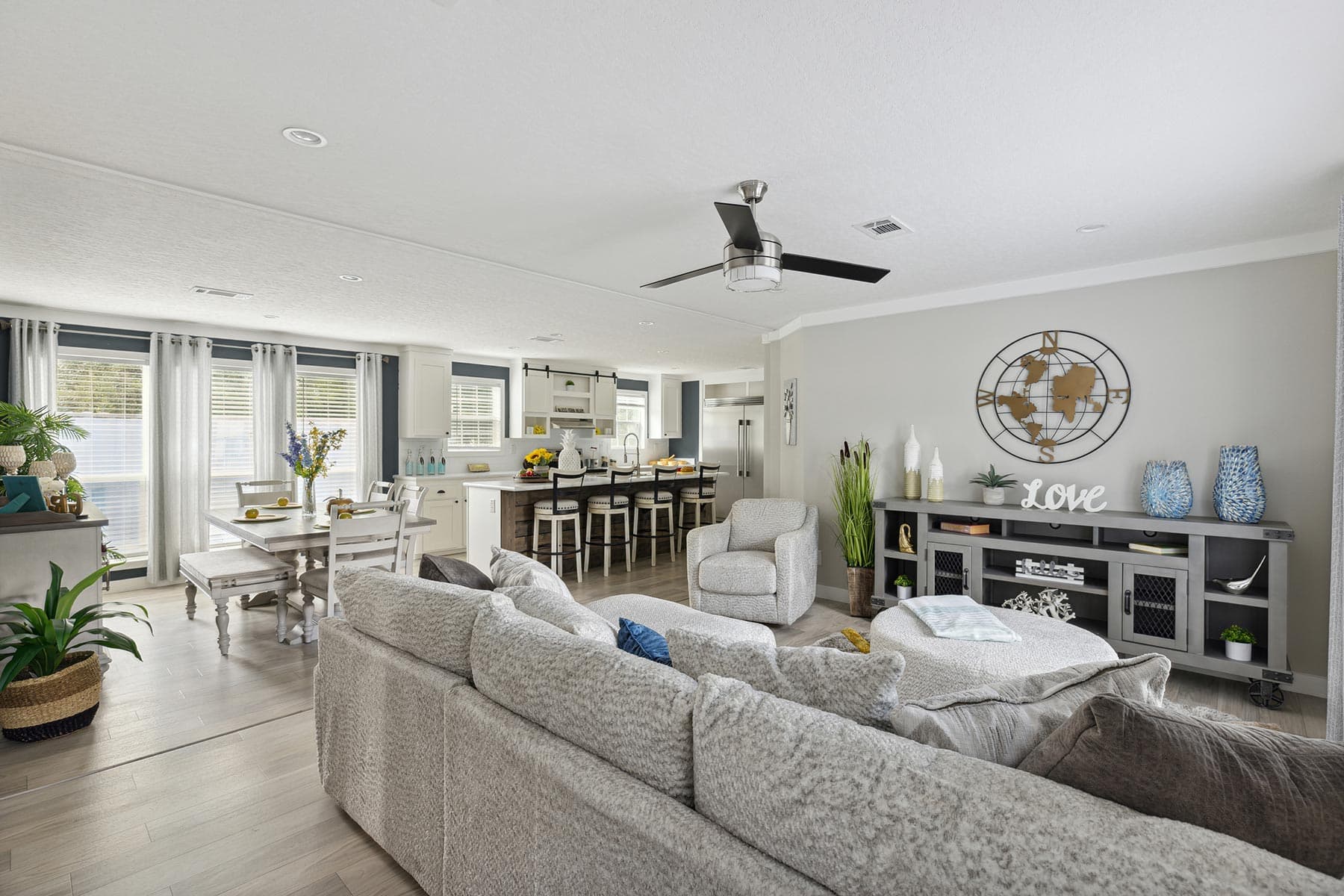 Liberty interior home features