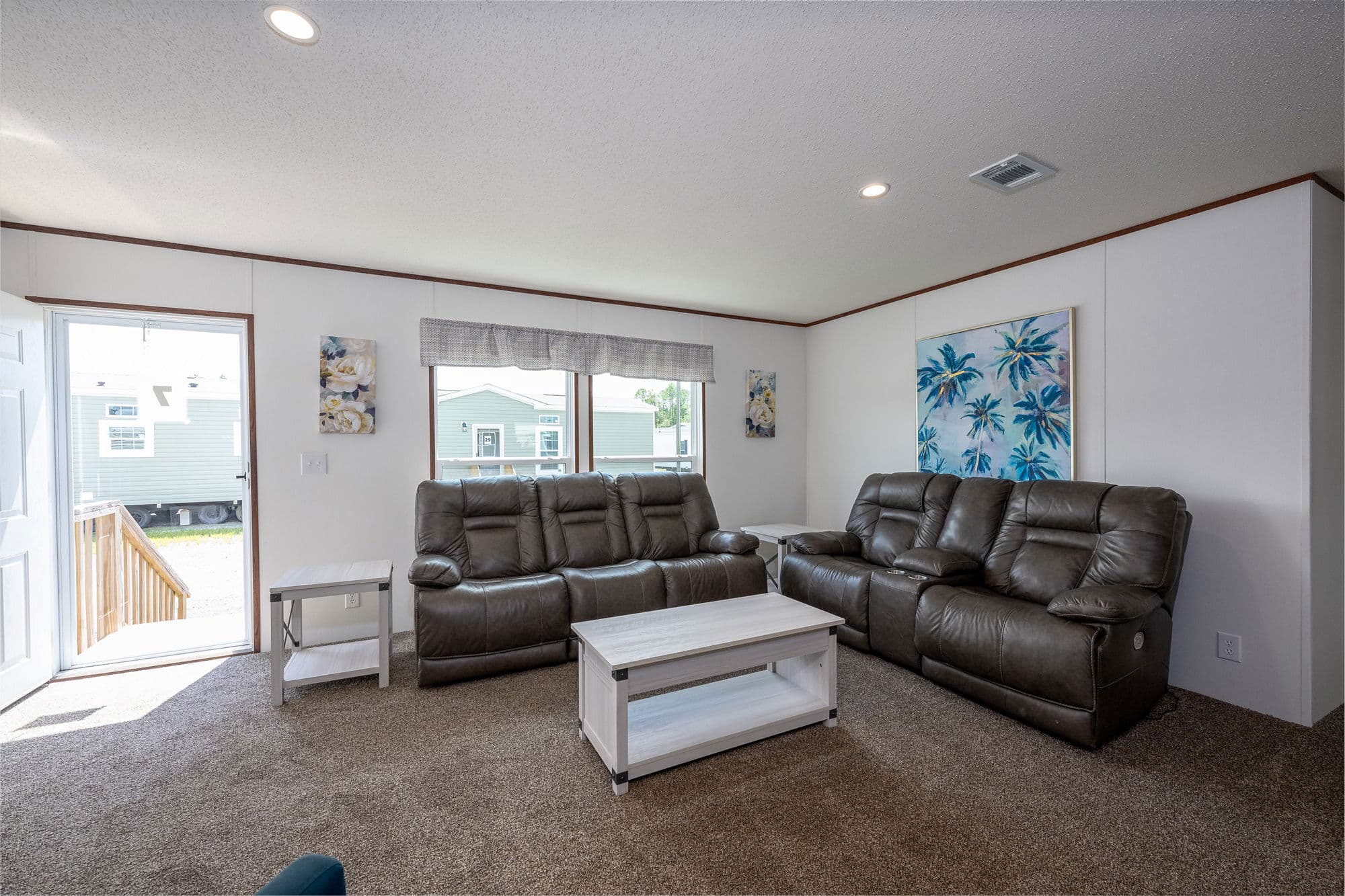 The rock interior home features