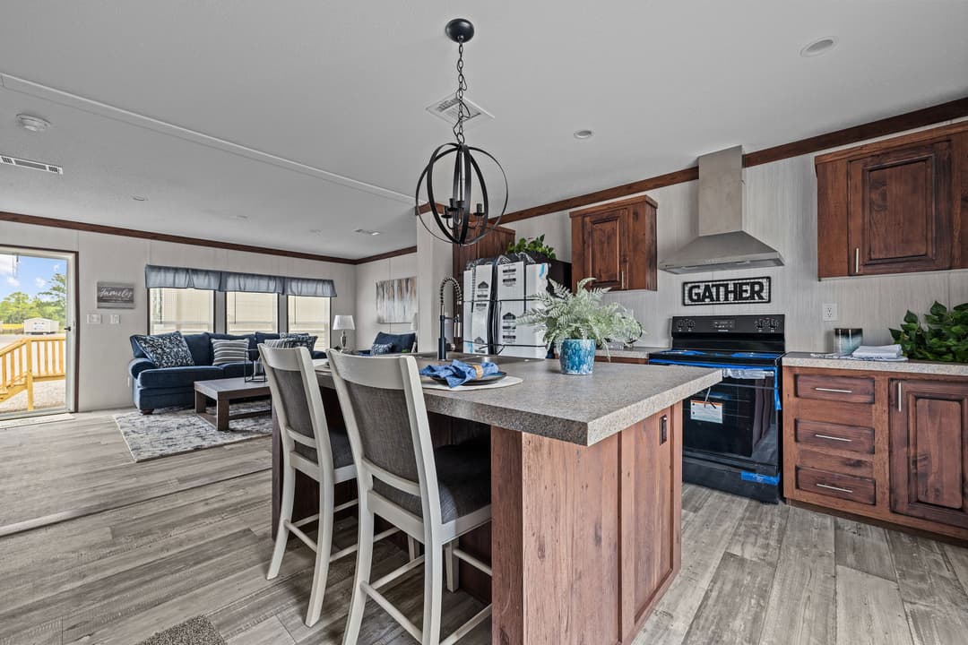 Guardian kitchen and hero home features