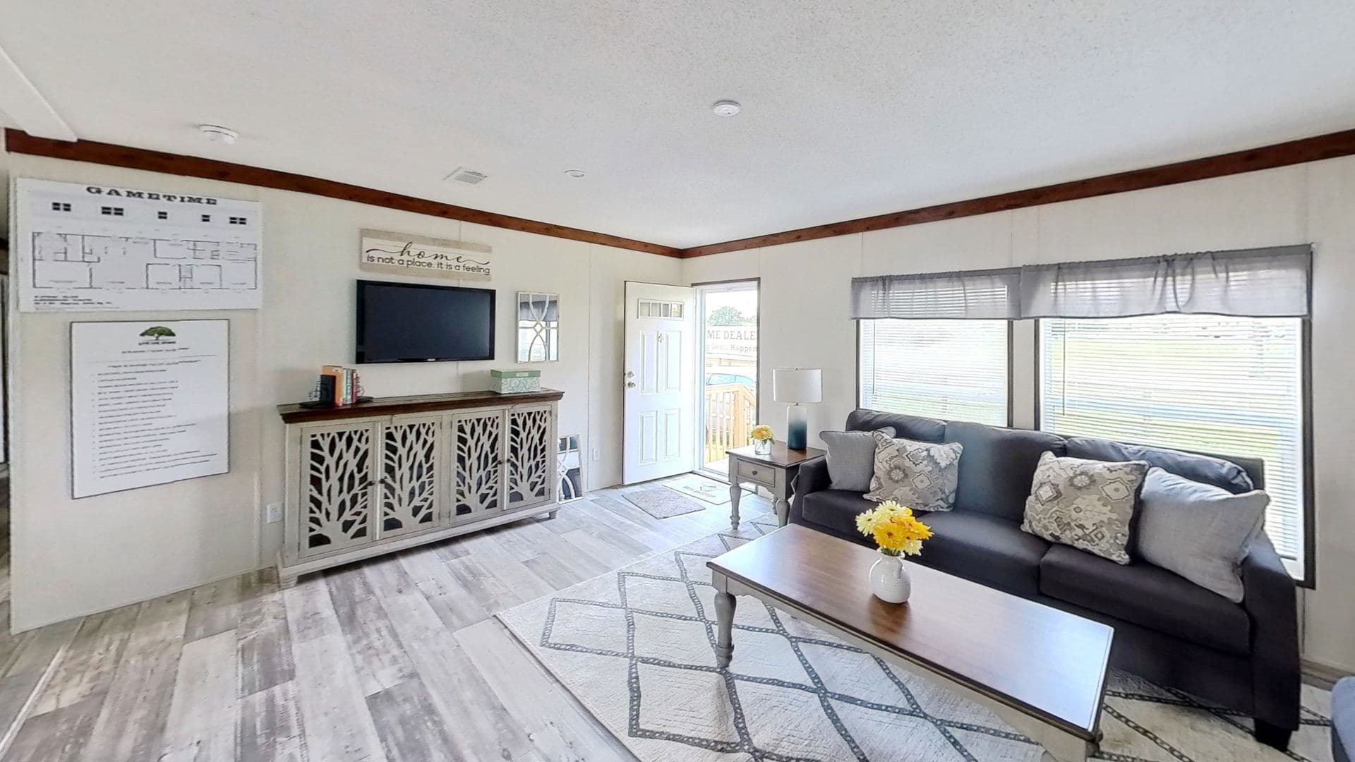 Gametime interior home features