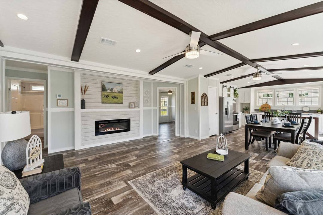 The maddux interior home features