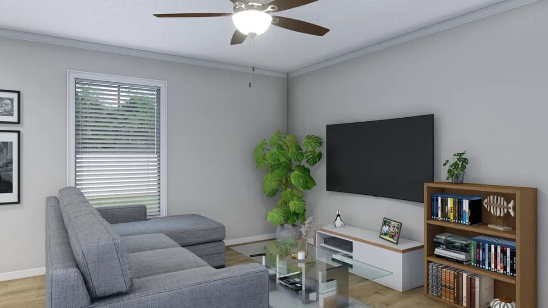 The waverly interior home features