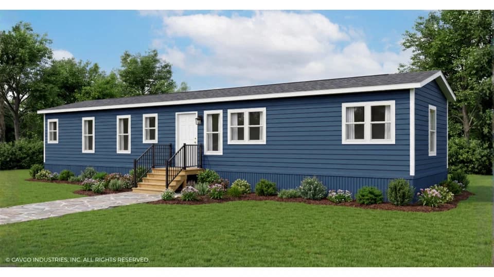 Grady 16722a elevation and exterior home features