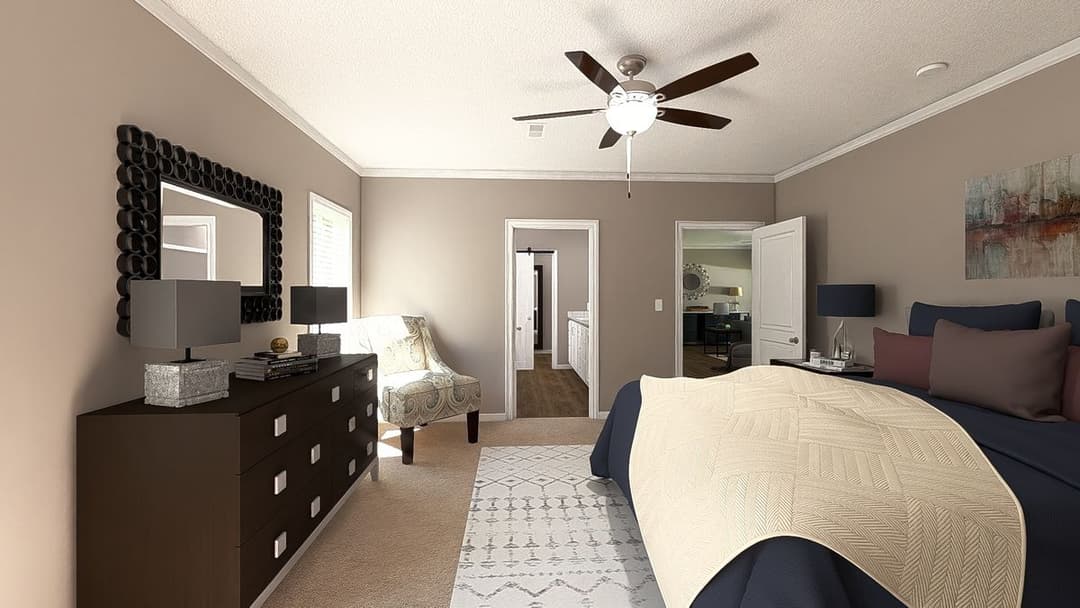 The abigail ii bedroom home features