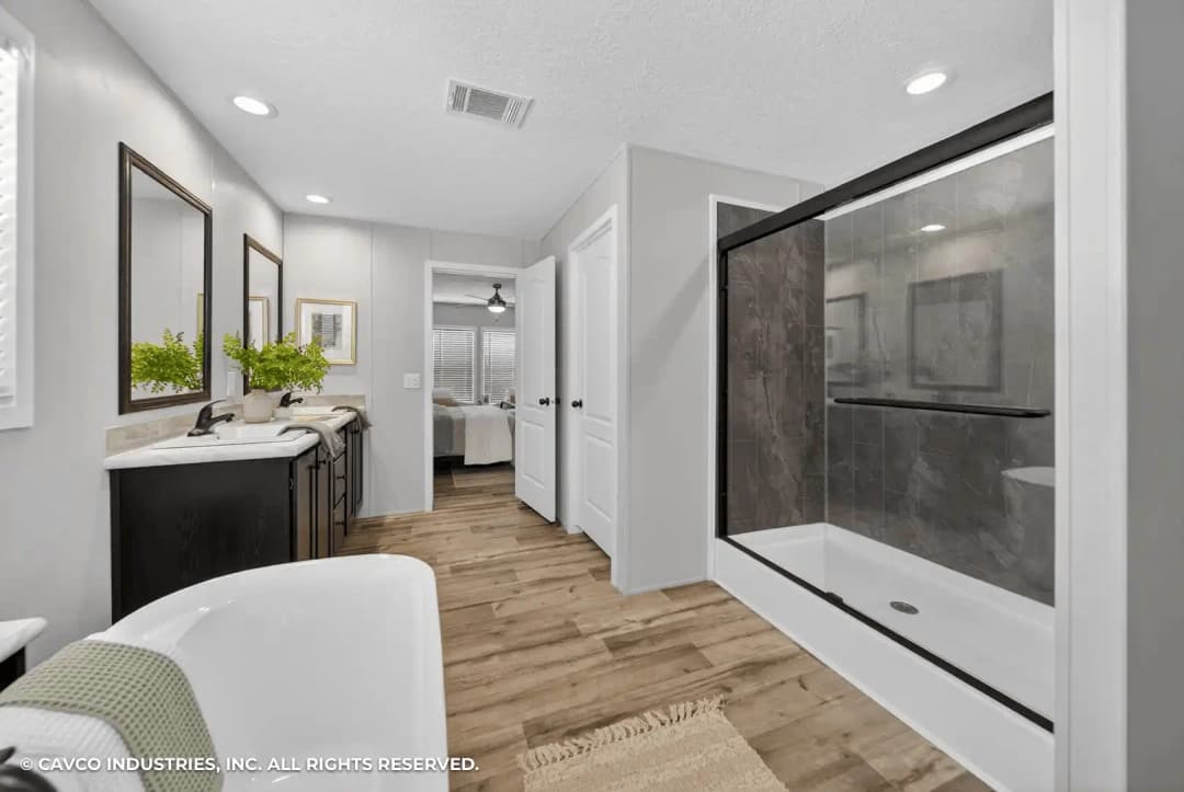 Vantage bathroom home features