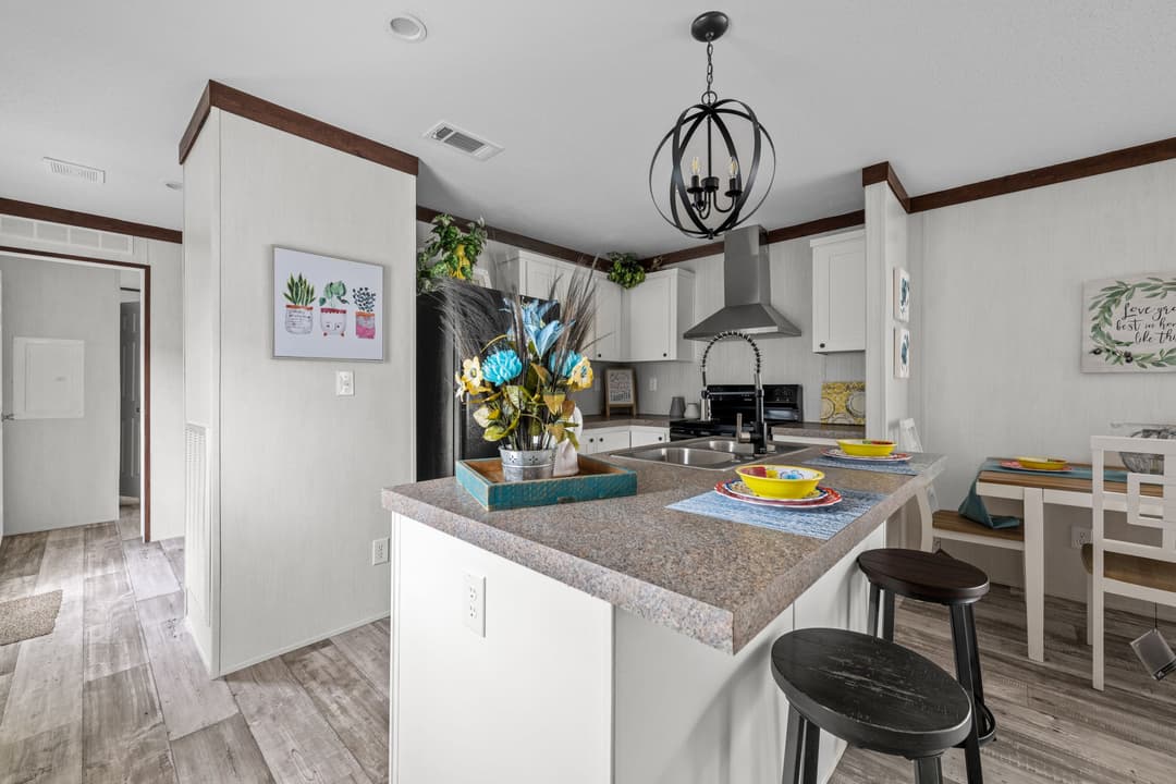 Yellow jacket kitchen home features