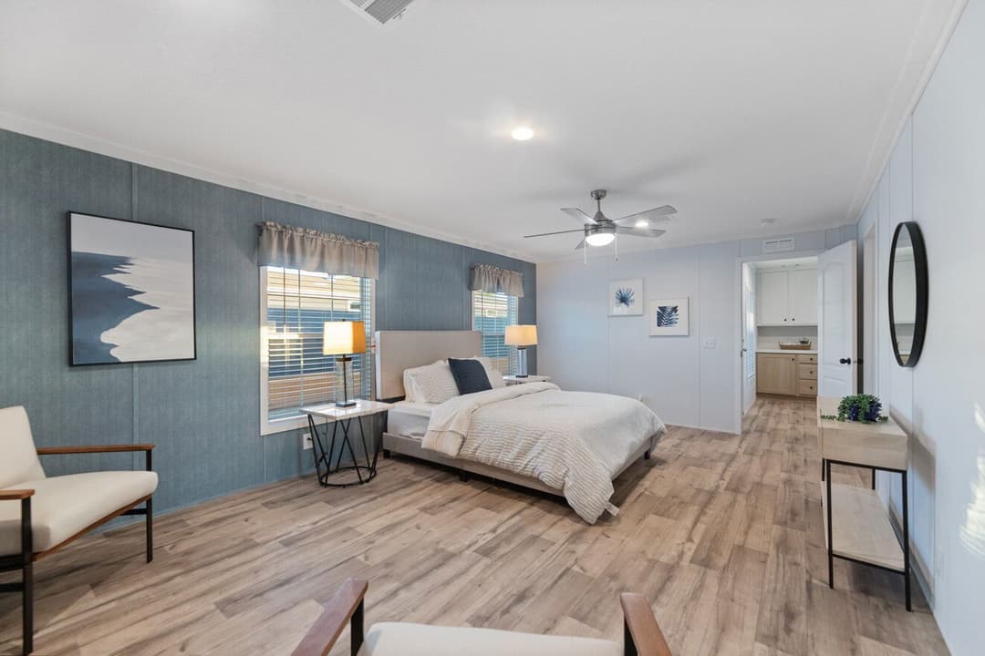 The perry 28764c bedroom home features