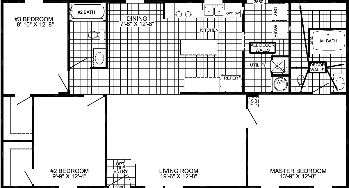Jet floor plan home features