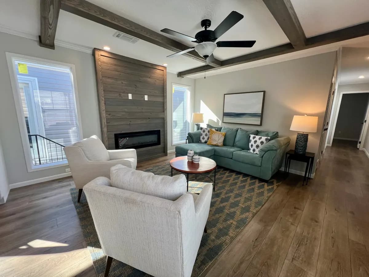The truman interior home features
