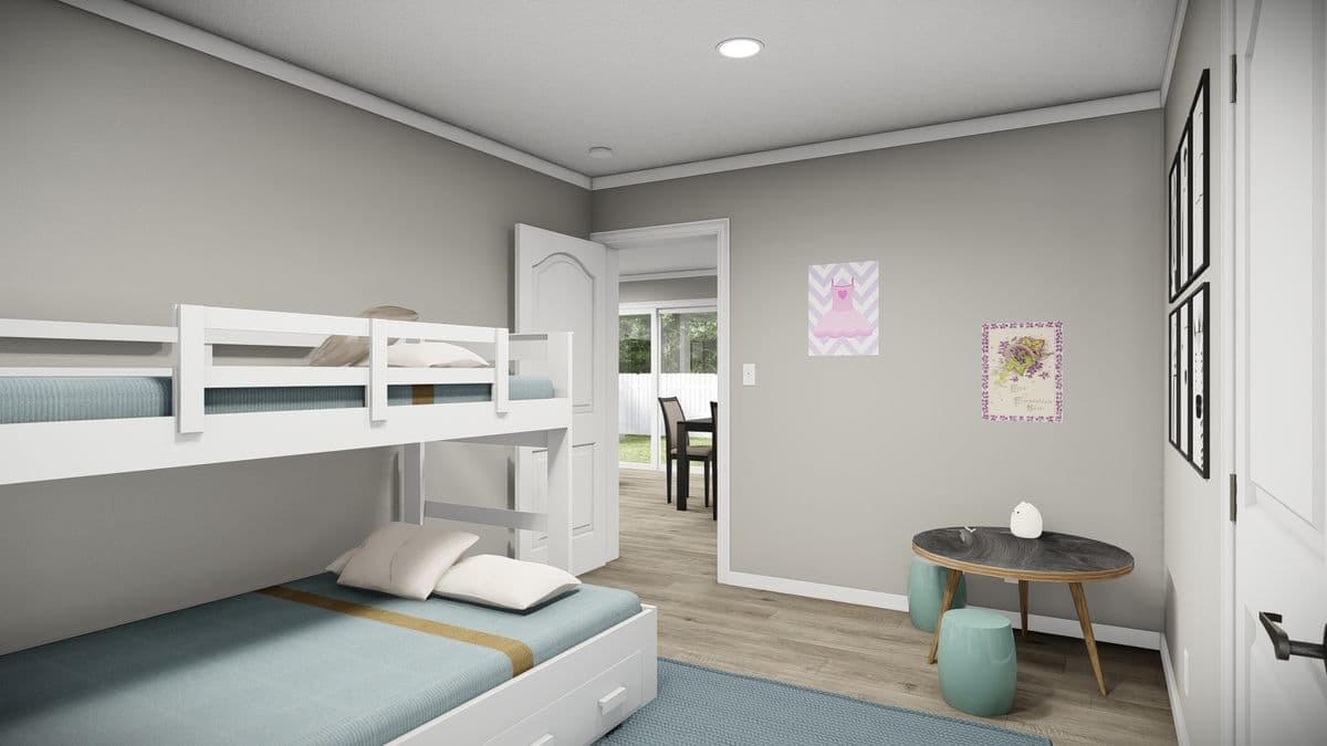 The revere bedroom home features
