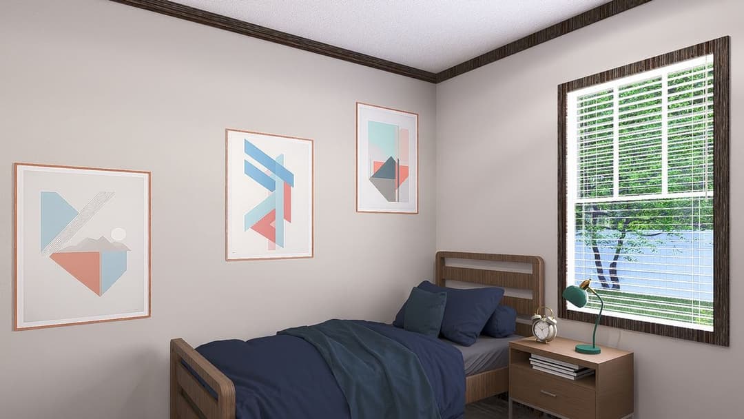 The jackson bedroom home features