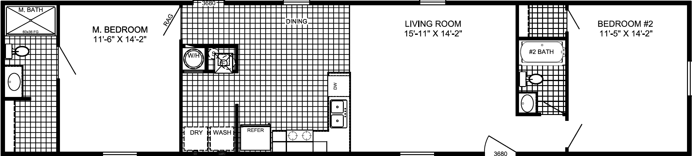 The mahomes floor plan home features