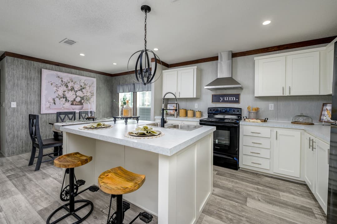 Spring ridge kitchen and hero home features