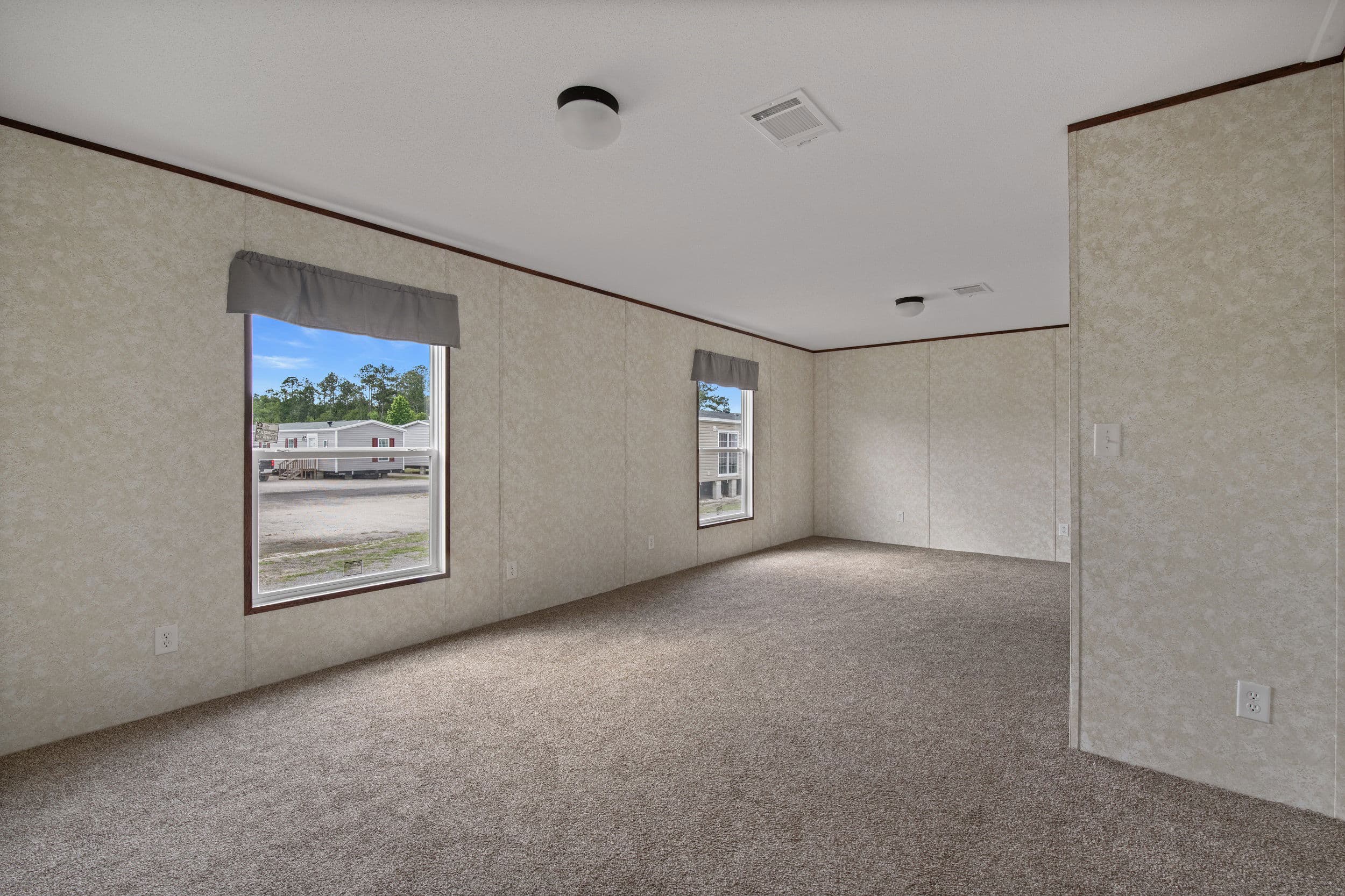 Spartan bedroom home features