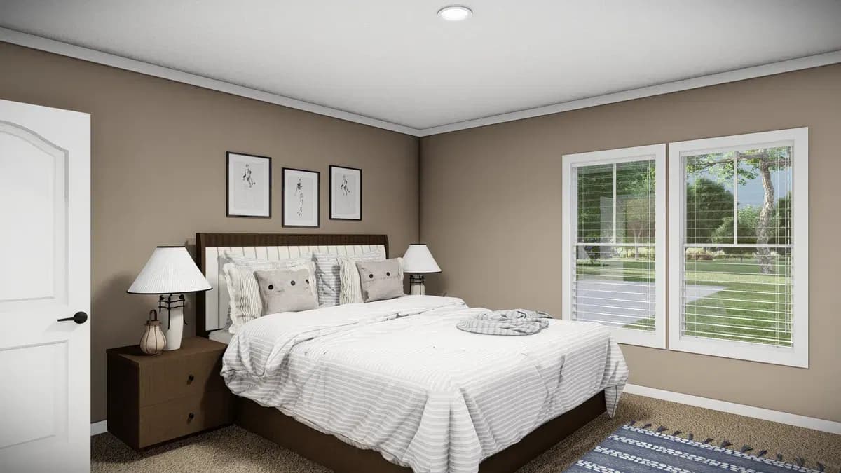 The lloyd ii bedroom home features