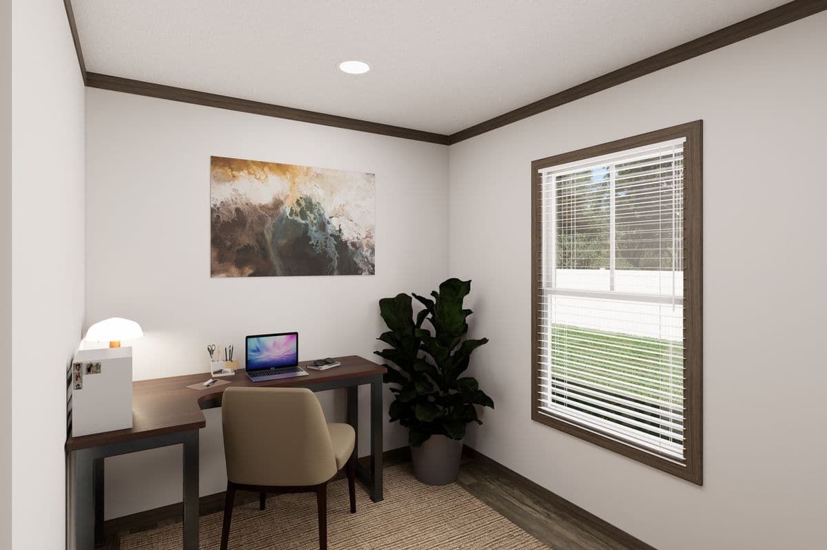 The truman interior home features