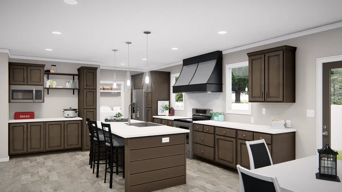 The valhalla kitchen home features