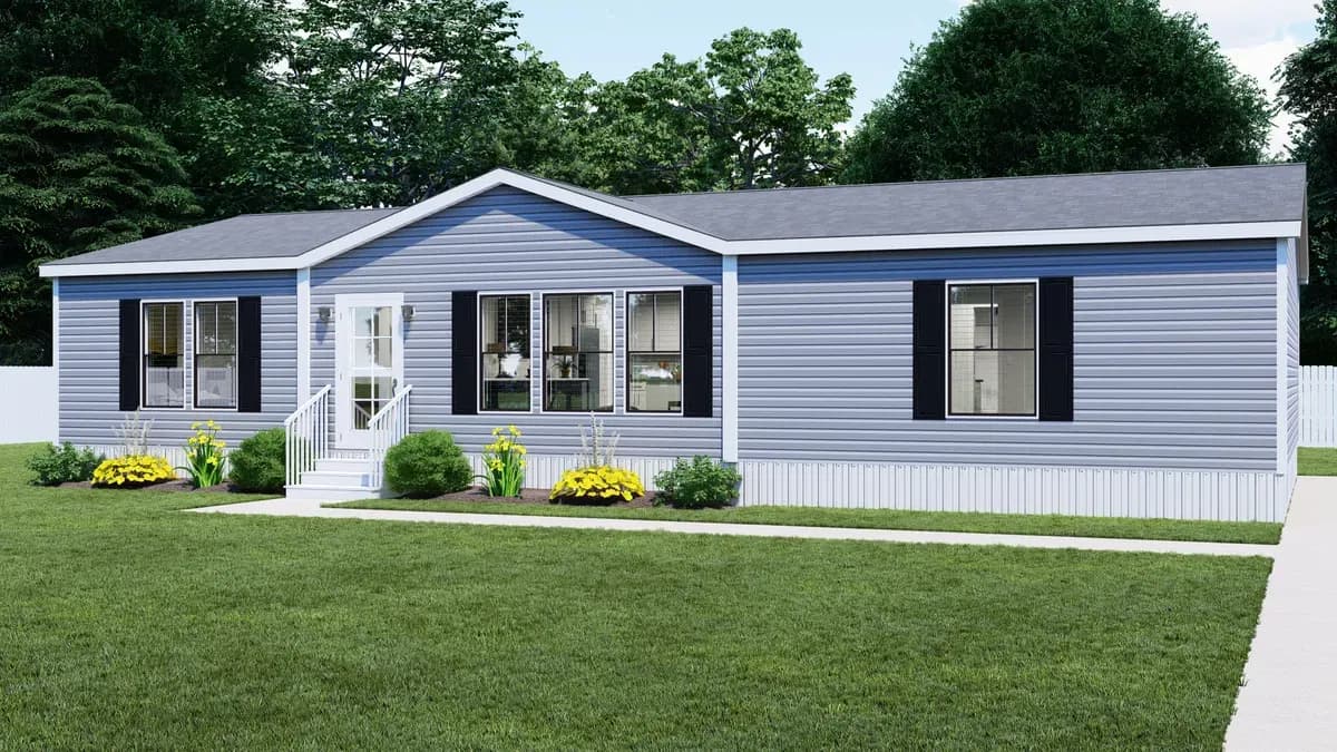 The parker hero, elevation, and exterior home features