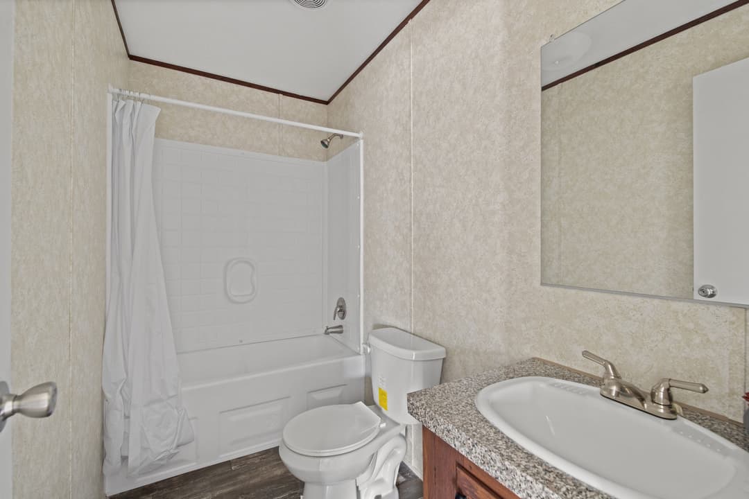 Spartan bathroom home features