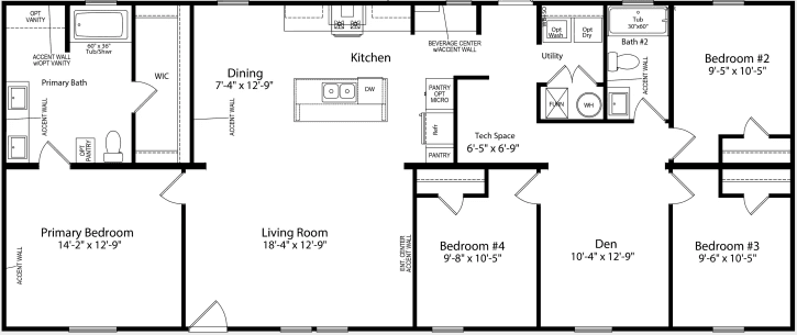 Embrace serenity 052 floor plan home features