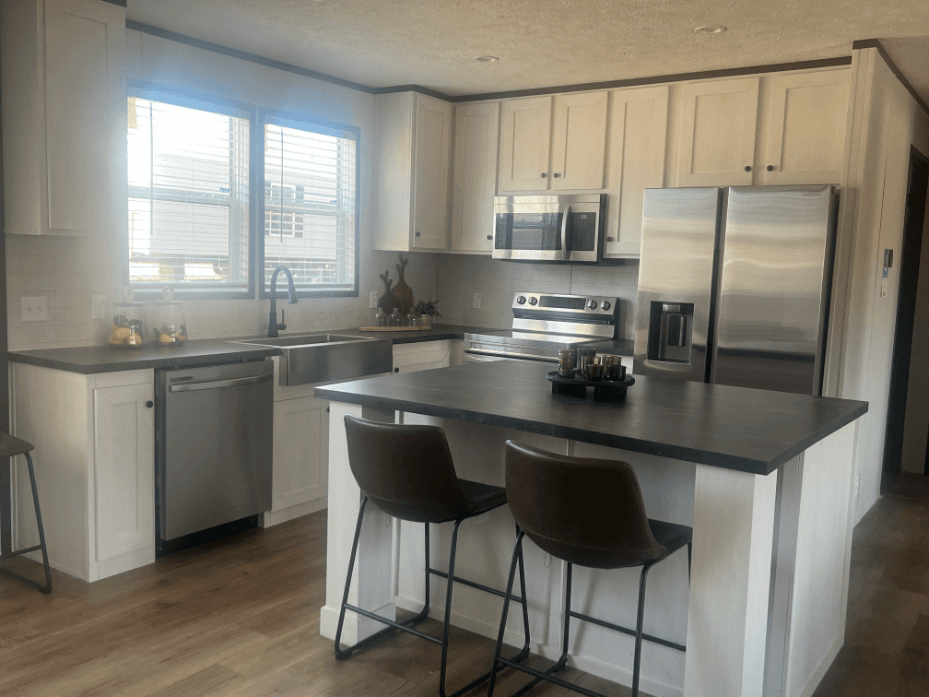 The magnolia kitchen home features