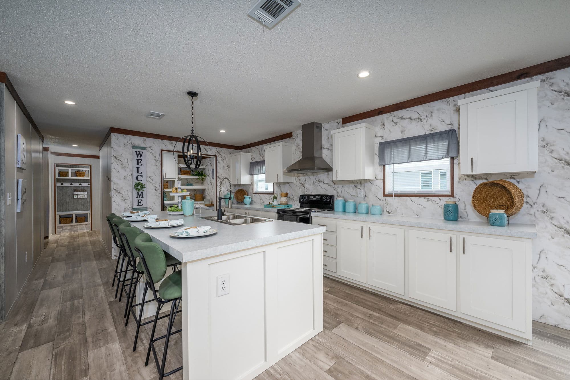 Madison kitchen and hero home features