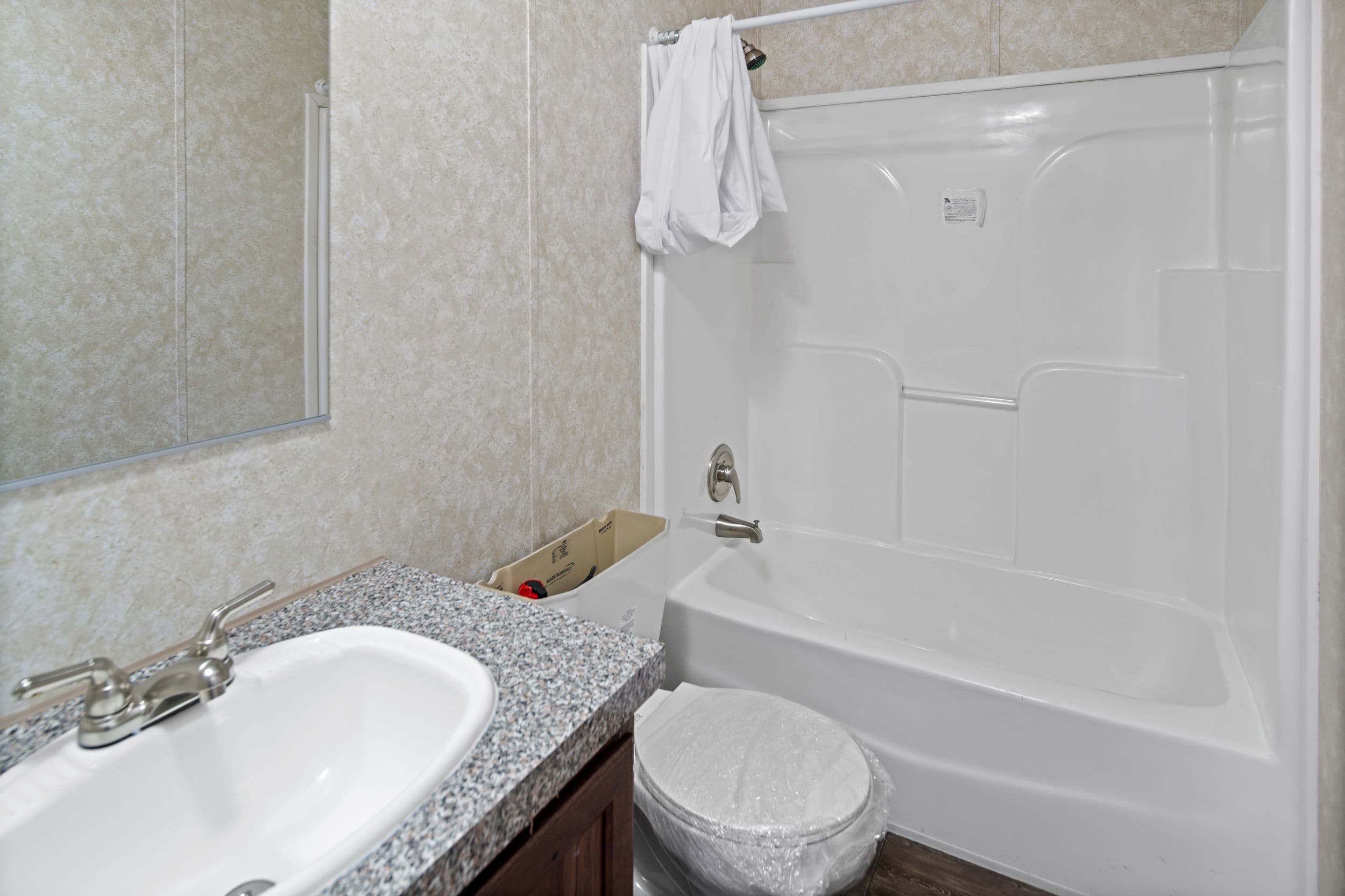 Spark bathroom home features