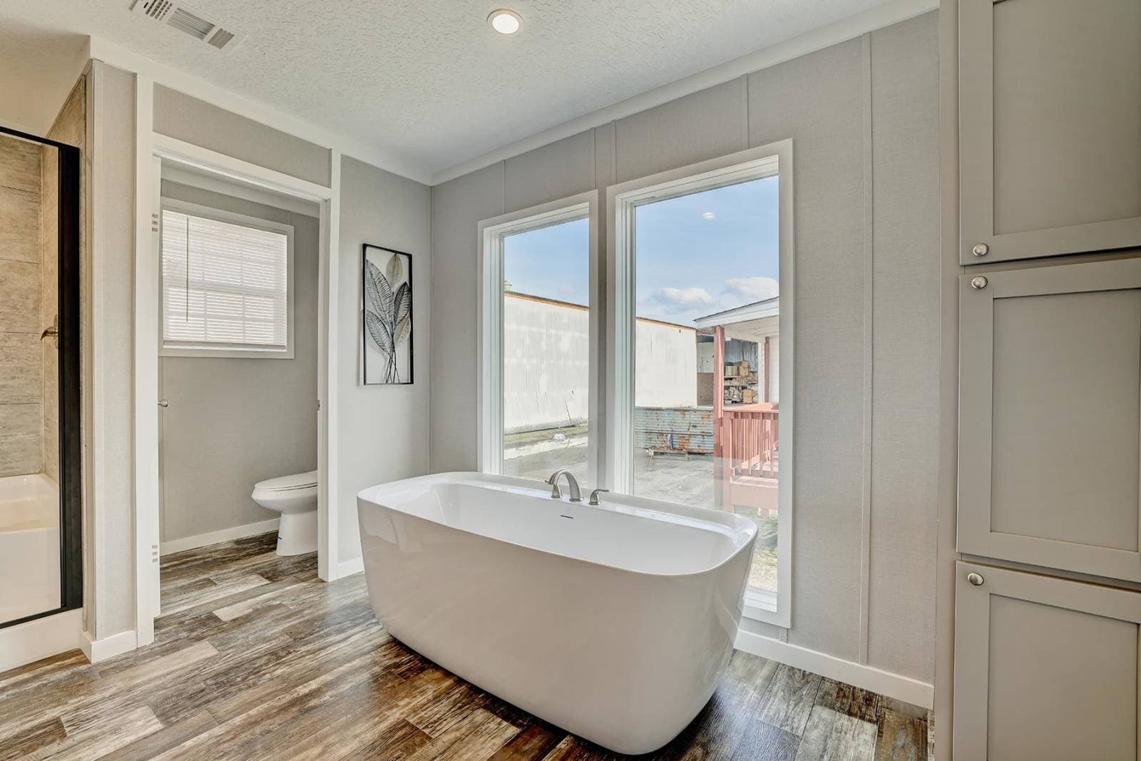 The chipper bathroom home features