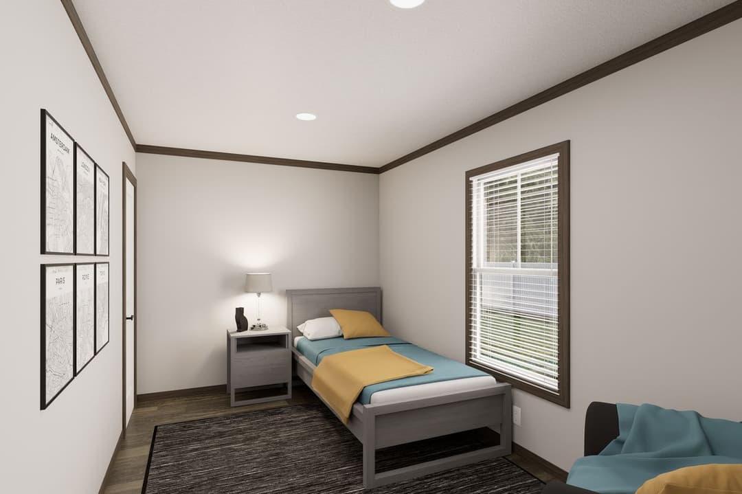 The truman bedroom home features