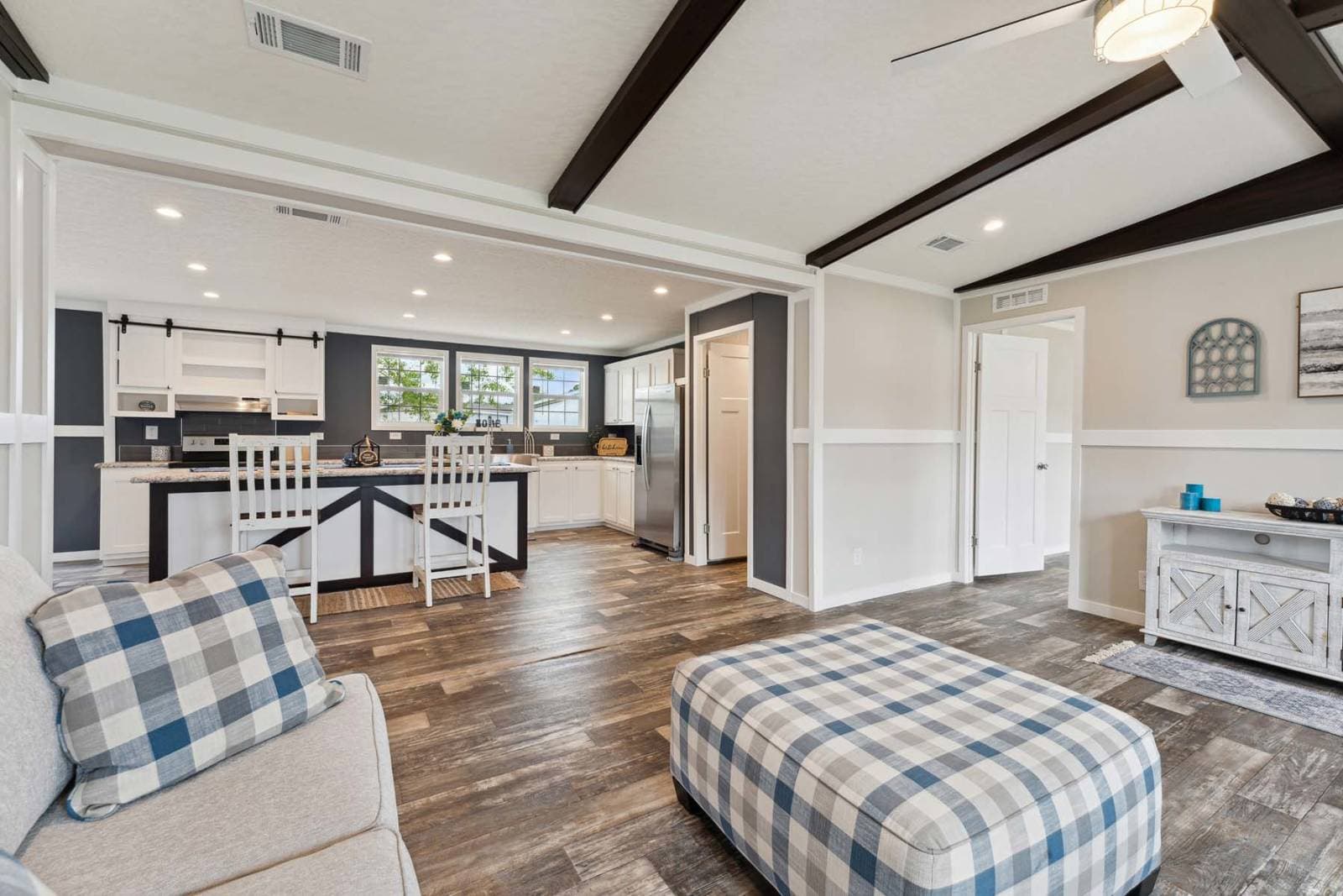 The aaron interior home features