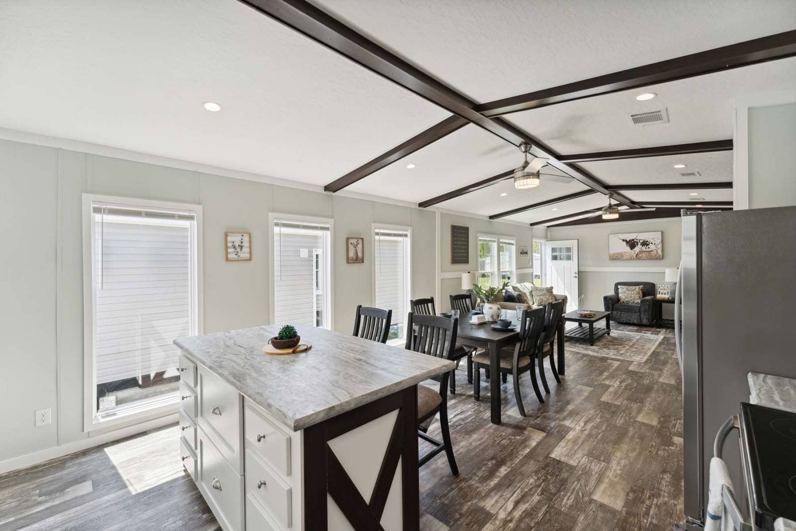 The maddux kitchen home features